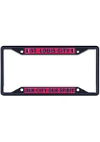 St Louis City SC Color Metal License Plate Frame - Navy Blue