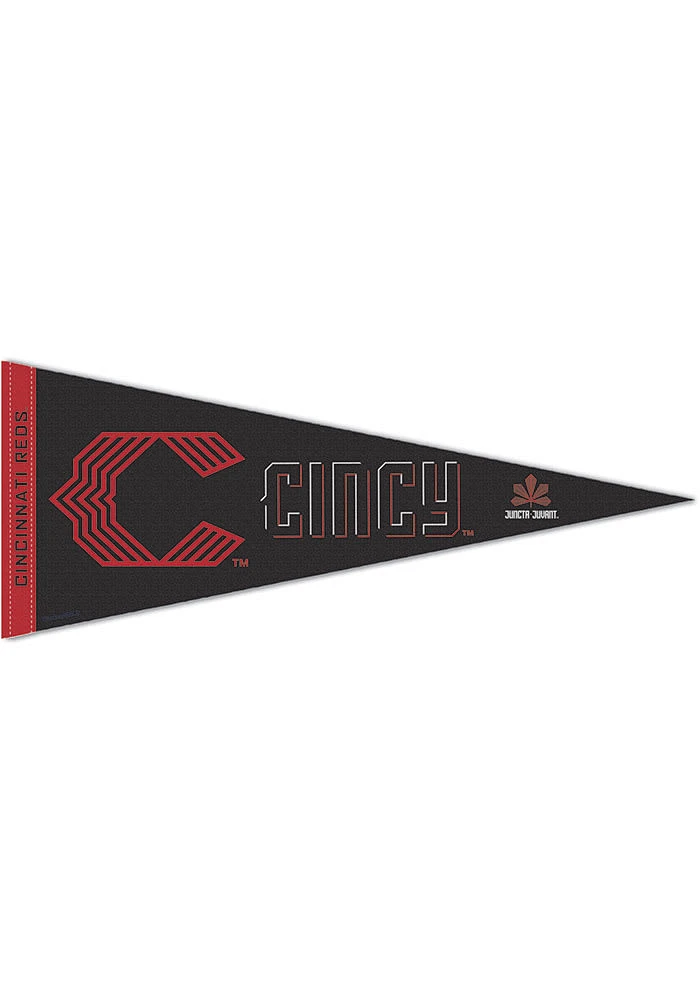 Cincinnati Reds City Connect 12x30 Pennant