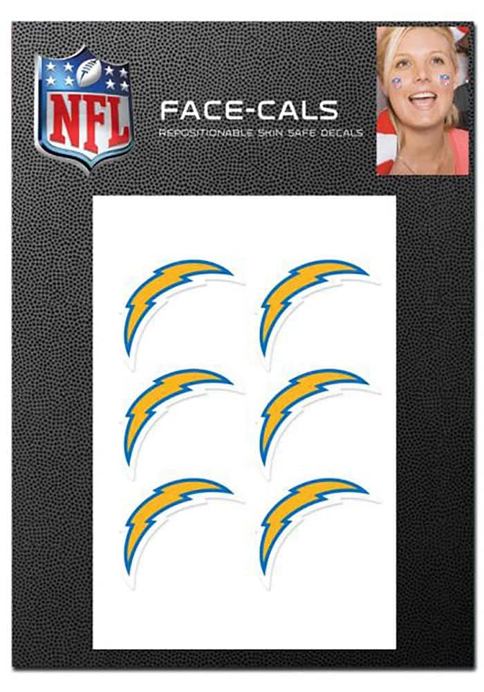 Los Angeles Chargers 6 Pack Tattoo
