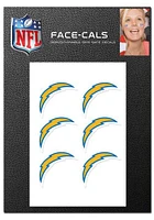 Los Angeles Chargers 6 Pack Tattoo