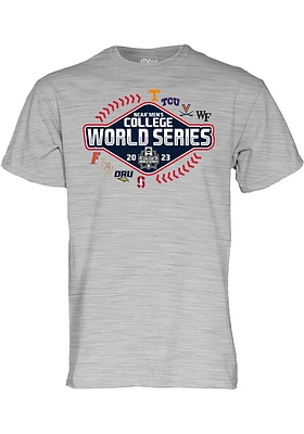 Rally House Grey 8 Team Short Sleeve T Shirt