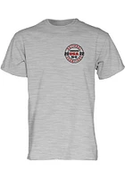 Georgia Bulldogs Grey 2022 Undefeated National Champions Schedule Short Sleeve T Shirt
