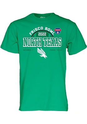 North Texas Mean Green Kelly Frisco Bowl Bound Short Sleeve T Shirt
