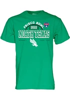 North Texas Mean Green Kelly Frisco Bowl Bound Short Sleeve T Shirt