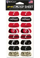 Cincinnati Bearcats 8pk Eye Black Tattoo