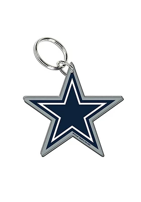Dallas Cowboys Acrylic Keychain - Navy Blue