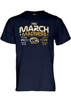 Kent State Golden Flashes Navy Blue 2023 March Madness Short Sleeve T Shirt