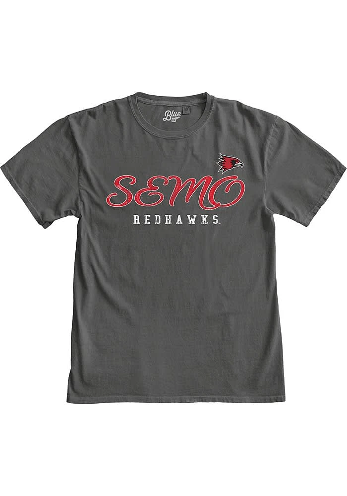 Southeast Missouri State Redhawks Womens Black Flipbash Short Sleeve T-Shirt