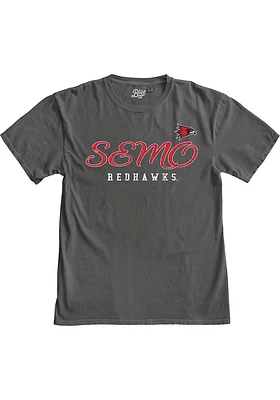 Southeast Missouri State Redhawks Womens Black Flipbash Short Sleeve T-Shirt