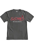 Southeast Missouri State Redhawks Womens Black Flipbash Short Sleeve T-Shirt