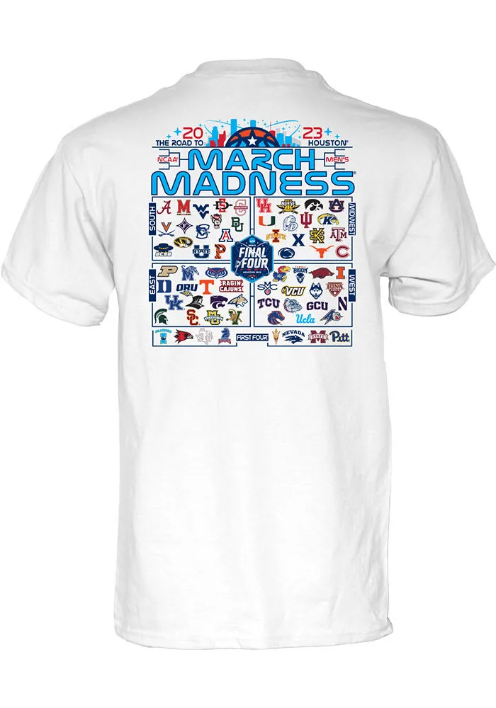 White 2023 March Madness Short Sleeve T Shirt