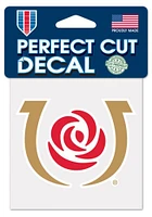 Kentucky Derby Kentucky Derby 4x4 Rose Auto Decal - Brown