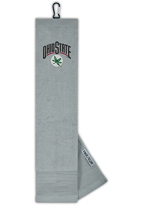 Ohio State Buckeyes Face/Club Embroidered Golf Towel