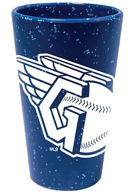 Cleveland Guardians Blue Silicone Pint Glass - Blue