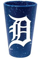 Detroit Tigers Blue Silicone Pint Glass - Blue
