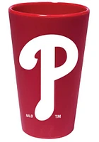 Philadelphia Phillies Red Silicone Pint Glass - Red