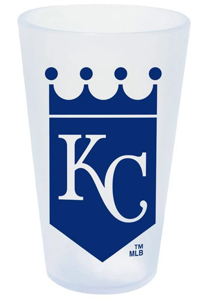 Kansas City Royals White Silicone Pint Glass - White