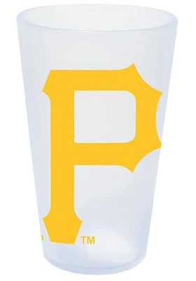 Pittsburgh Pirates White Silicone Pint Glass - White