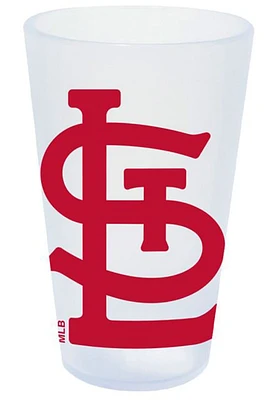 St Louis Cardinals White Silicone Pint Glass - White