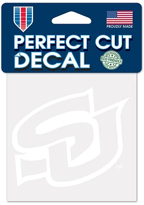 Southern University Jaguars 4x4 Auto Decal - White