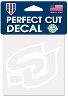 Southern University Jaguars 4x4 Auto Decal - White