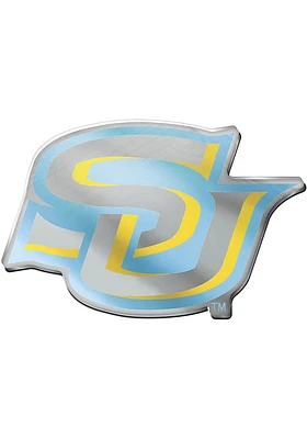 Southern University Jaguars Acrylic Car Emblem - Blue