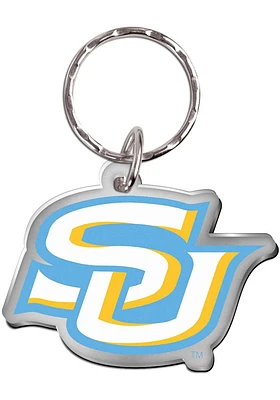 Southern University Jaguars Freeform Keychain - Blue