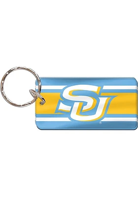 Southern University Jaguars Rectangle Keychain