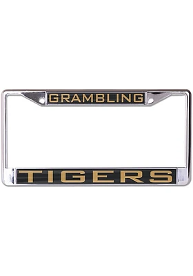 Grambling State Tigers Printed License Plate Frame - Black
