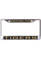 Grambling State Tigers Printed License Plate Frame - Black