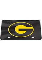 Grambling State Tigers Black Acrylic Car Accessory License Plate