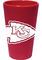 Kansas City Chiefs Red Silicone Pint Glass - Red