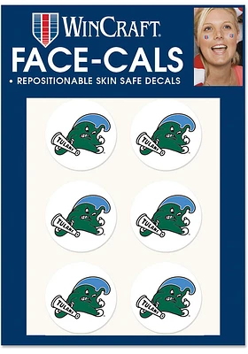 Tulane Green Wave 6pk Tattoo