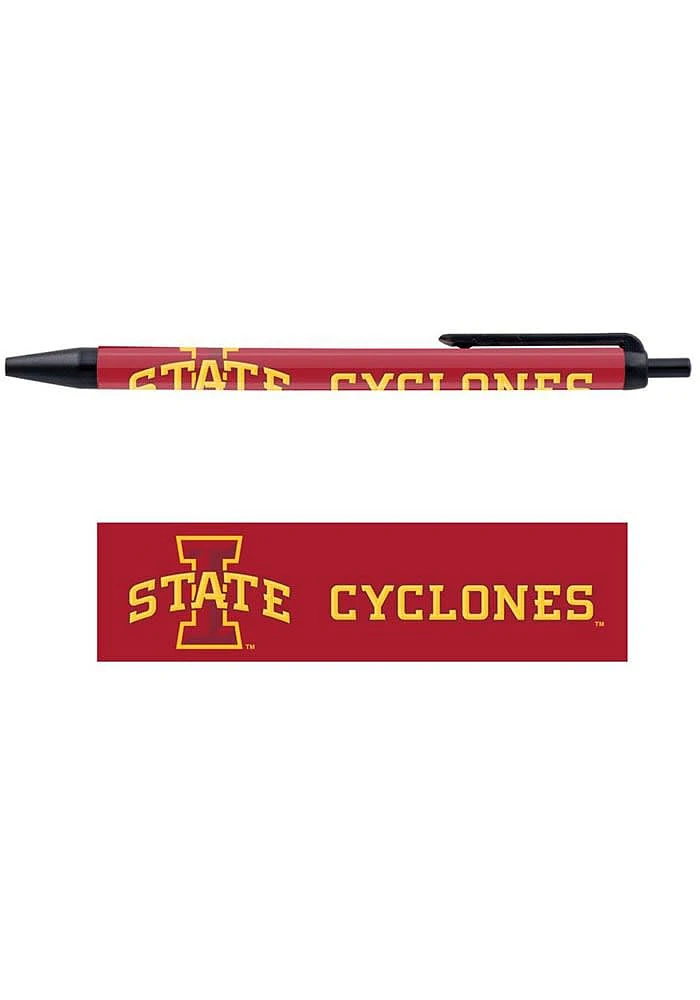 Iowa State Cyclones 5 Pack Pen Set - Red