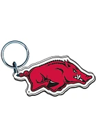 Arkansas Razorbacks Acrylic Keychain - Red