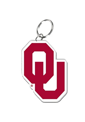 Oklahoma Sooners Premium Acrylic Keychain - Crimson