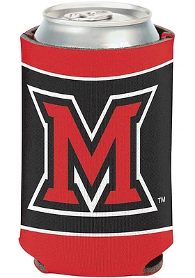 Miami RedHawks 2 Sided 12oz Coolie