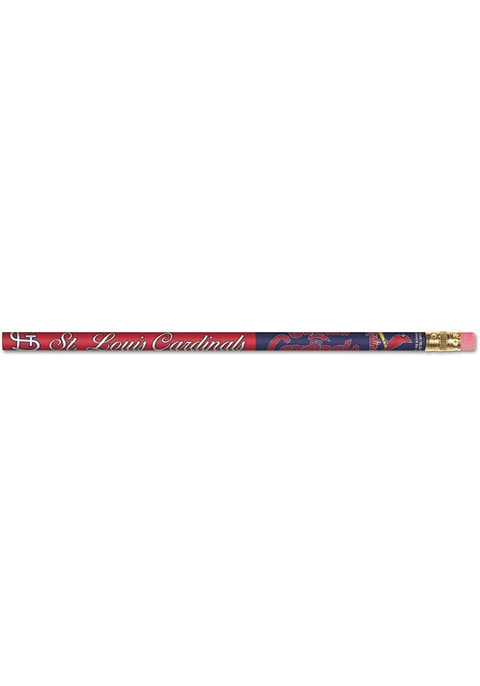 St Louis Cardinals 6 Pack Pencil