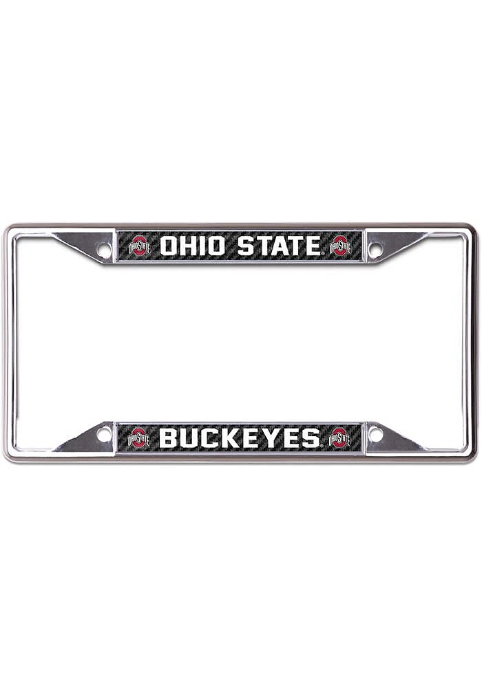 Ohio State Buckeyes Carbon License Frame