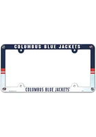 Columbus Blue Jackets Plastic License Frame