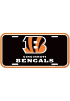 Cincinnati Bengals Plastic Car Accessory License Plate