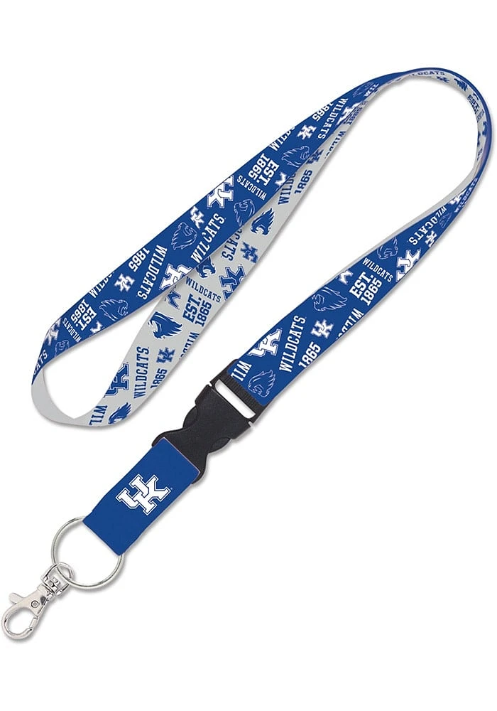 Kentucky Wildcats Scatterprint Lanyard