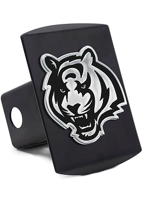 Cincinnati Bengals Black Metal Car Accessory Hitch Cover