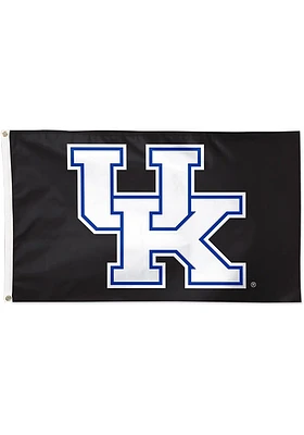 Kentucky Wildcats Blackout 3x5 Blue Silk Screen Grommet Flag