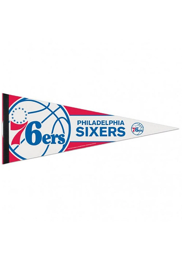 Philadelphia 76ers 12x30 Premium Pennant - White