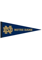 Notre Dame Fighting Irish 12x30 Premium Pennant - Navy Blue