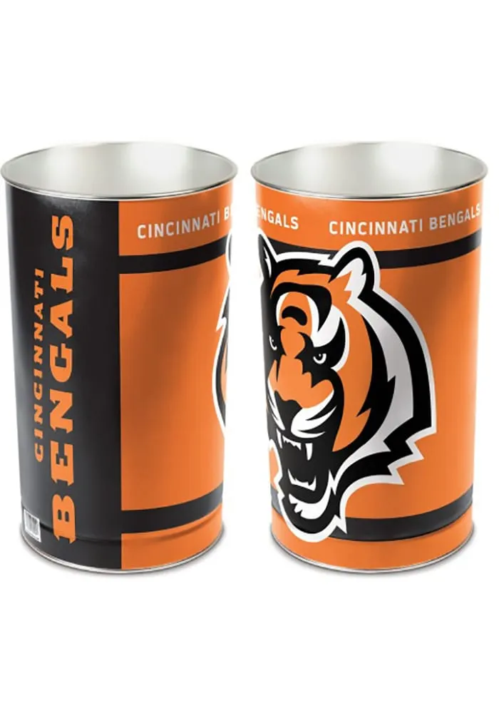 Cincinnati Bengals Tapered Waste Basket