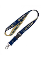 Notre Dame Fighting Irish Reversible Lanyard - Navy Blue