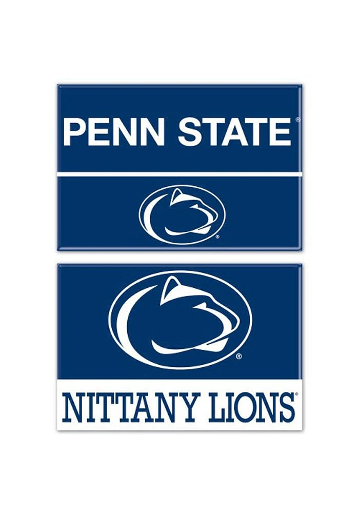 Penn State Nittany Lions 2pk Rectangle Magnet