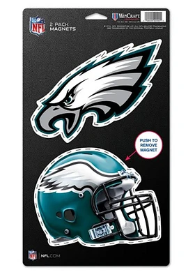 Philadelphia Eagles 2pk 5x9 Magnet